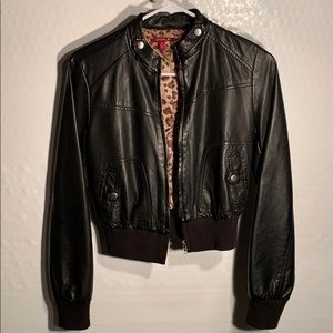 Women’s leather jacket